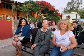 Animado concurso de repostería en el Caserío de Gando (Foto TA)